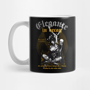 Geisha and skull 6611 Mug